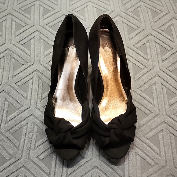 H&M Black & Tan Cork Wedges - Picture 2 of 4